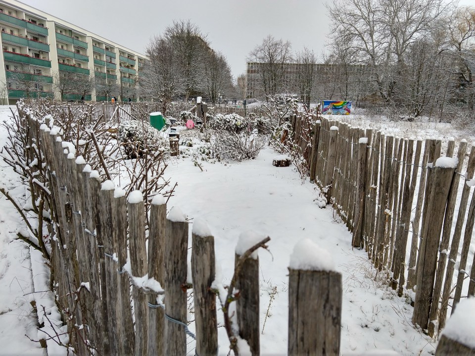 Das Spiel/Feld im Winterschlaf